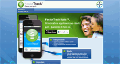 Desktop Screenshot of factortrack.emofilia.it